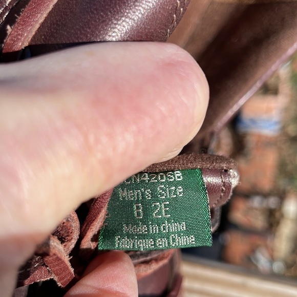 New Balance mens Brown Boat Shoes with Leather Material size 8.5 - Picture 9 of 10